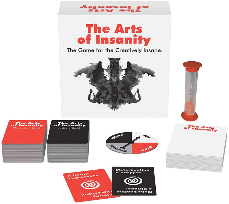 The Arts of Insanity - The Game for the Creatively Insane - Zinful Pleasures