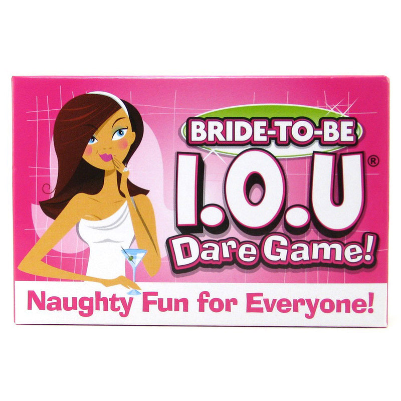 Bride to Be IOU Dare Game