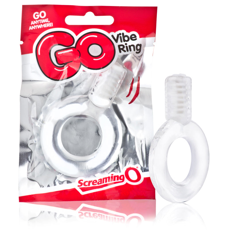 Screaming O GO Vibe Ring Clear - Zinful Pleasures