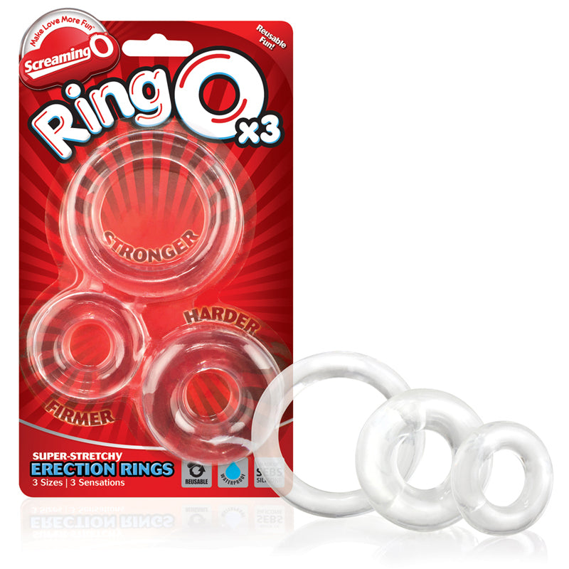 Screaming O RingO x3 Clear - Zinful Pleasures
