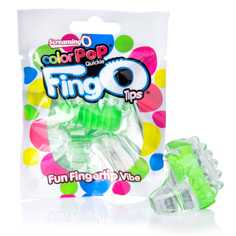 Screaming O ColorPop FingO Tip Green - Zinful Pleasures