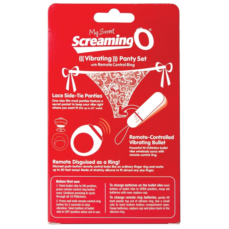 My Secret Screaming O Remote Control Panty Vibe