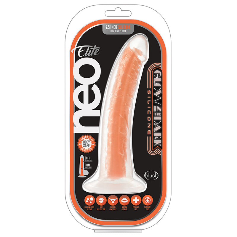 Neo Elite Glow In The Dark Silicone Dual Density 7.5