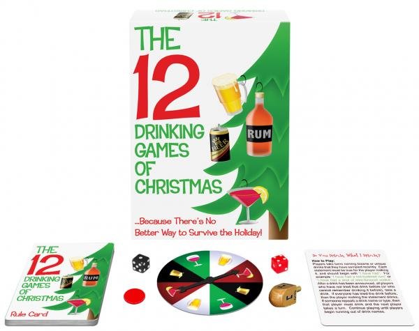 The 12 Drinking Games of Christmas - Zinful Pleasures